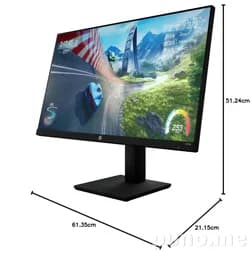 Монитор игровой HP X27q 27" IPS 165 Гц 1 мс