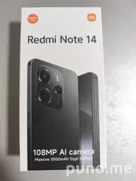 Смартфон Xiaomi Redmi Note 14 256 ГБ чёрный