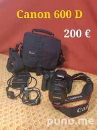 Фотоаппарат Canon EOS 600D с объективом