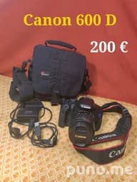 Фотоаппарат Canon EOS 600D с объективом
