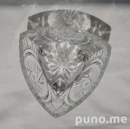 Мисочка декоративная стеклохрусталь