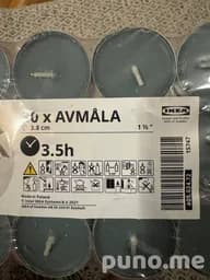Свечи IKEA растительный аромат (лот)