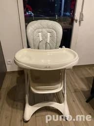 Стульчик для кормления Carrello Caramel серый