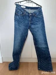Джинсы Zara со стразами