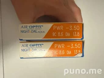 Линзы Air Optix -3,5