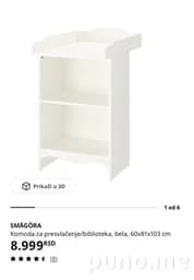 Пеленальный столик Smagora IKEA с матрасом