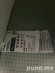 Полка на вешалку IKEA STUK белая