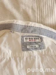 Рубашка US Polo мужская белая M