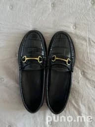 Лоферы Massimo Dutti черные