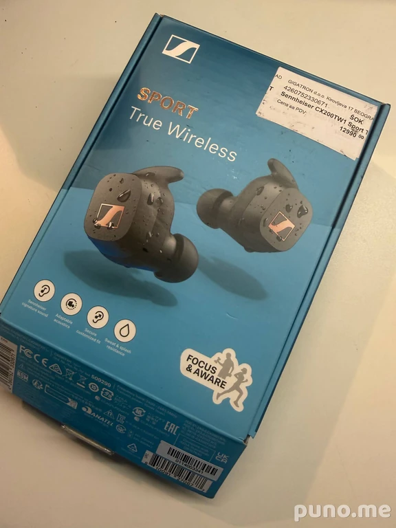 Наушники Sennheiser sport true wireless
