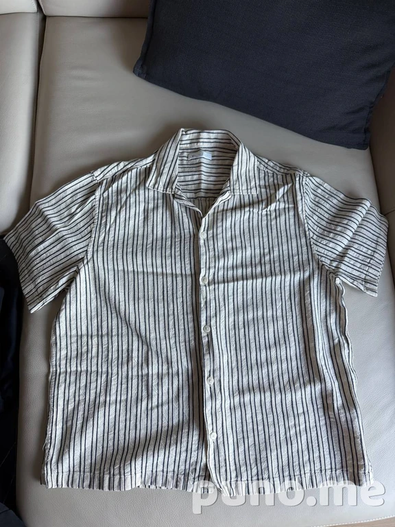 Мужская льняная рубашка Zara