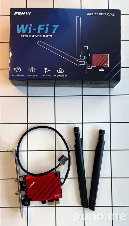 Wi-Fi 7 + Bluetooth карта FENVI