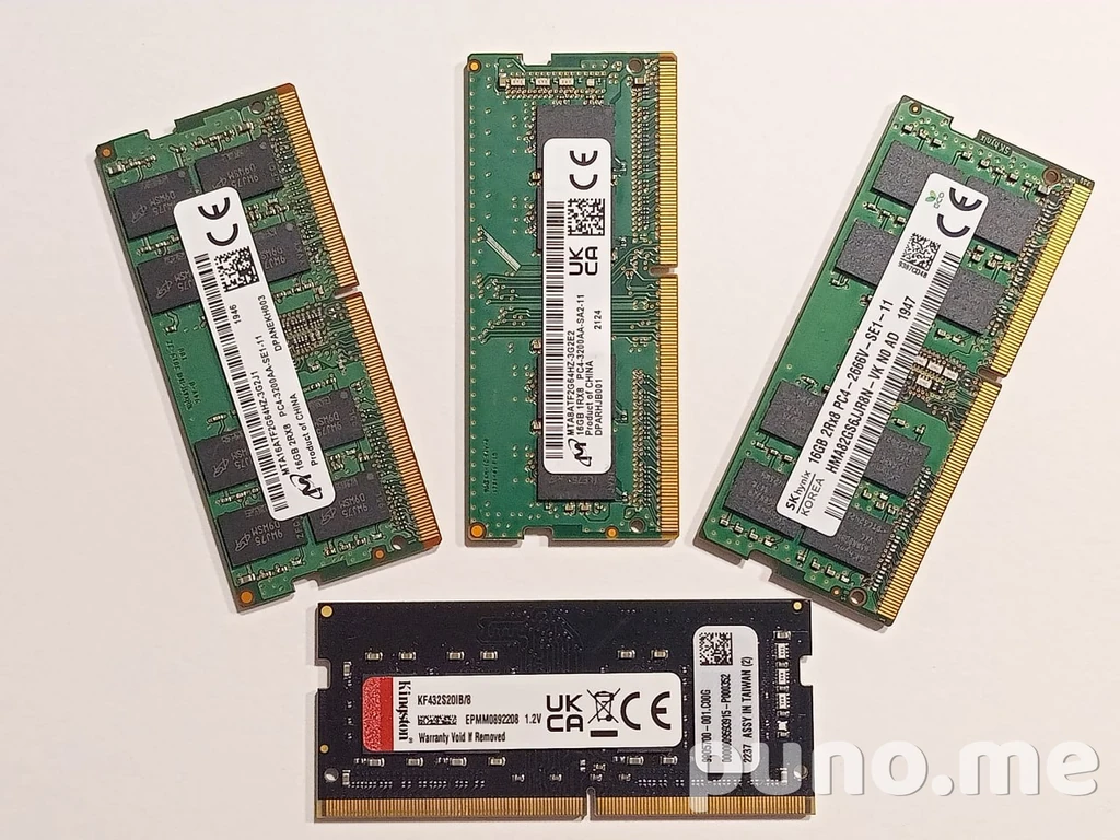 Оперативная память и SSD для ноутбука