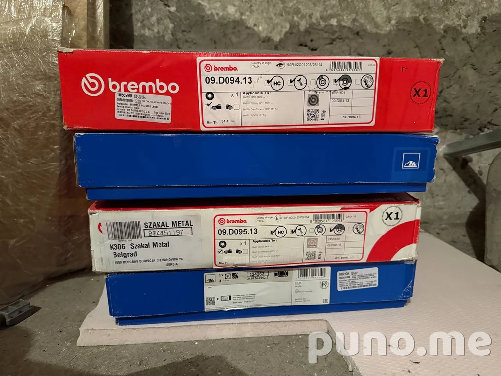 Тормозные диски Brembo