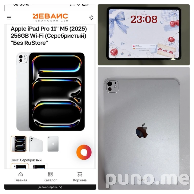 Apple iPad Pro 11” M5 (2025) 256 ГБ комплект