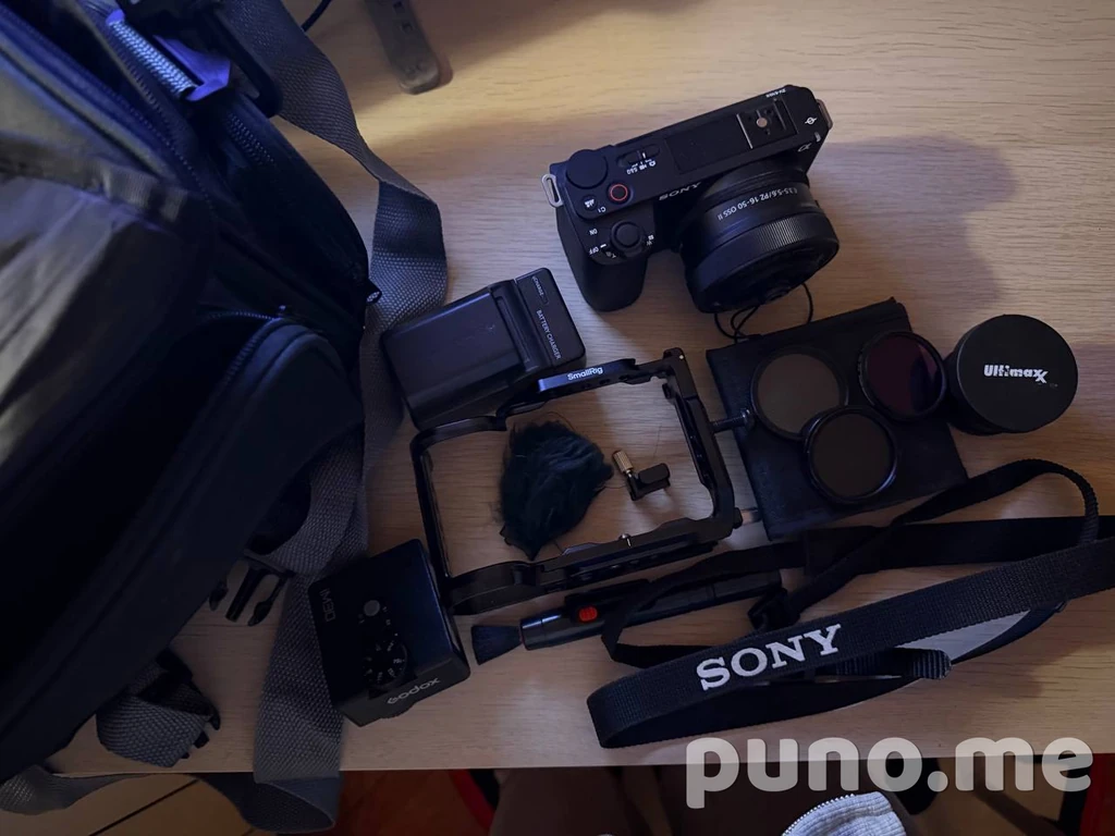 Sony ZV-E10 II с объективом