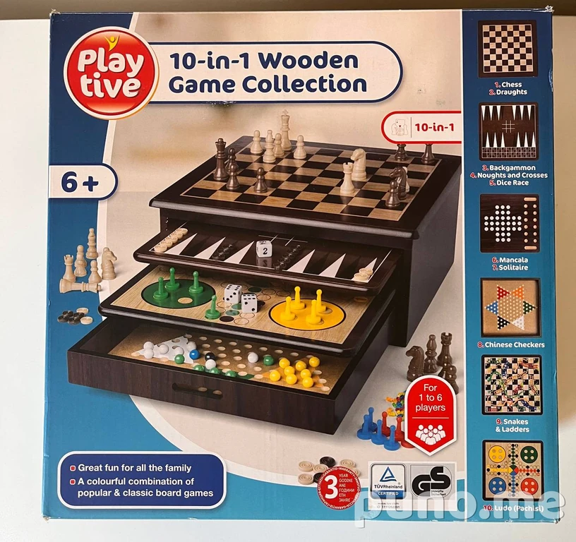 Набор настольных игр Playtive 10