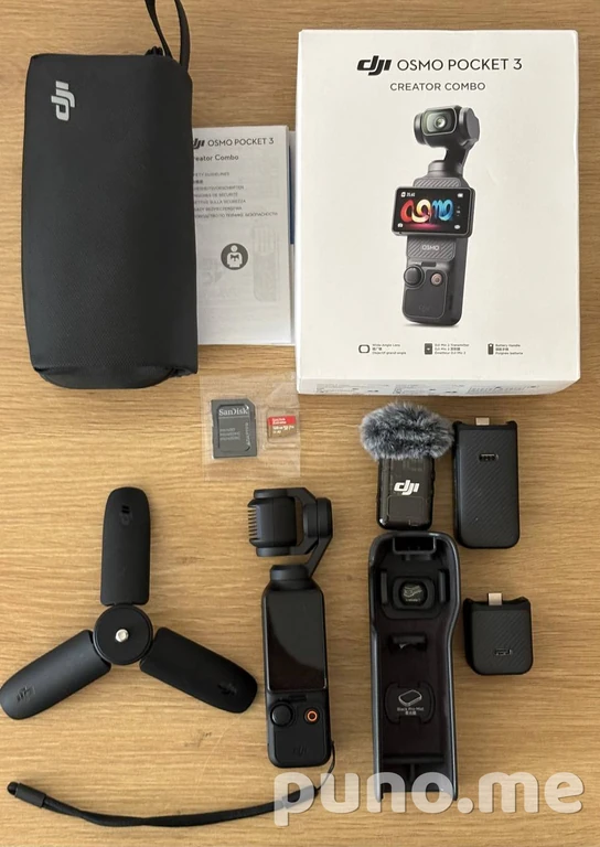 Osmo Pocket 3 Creator Combo