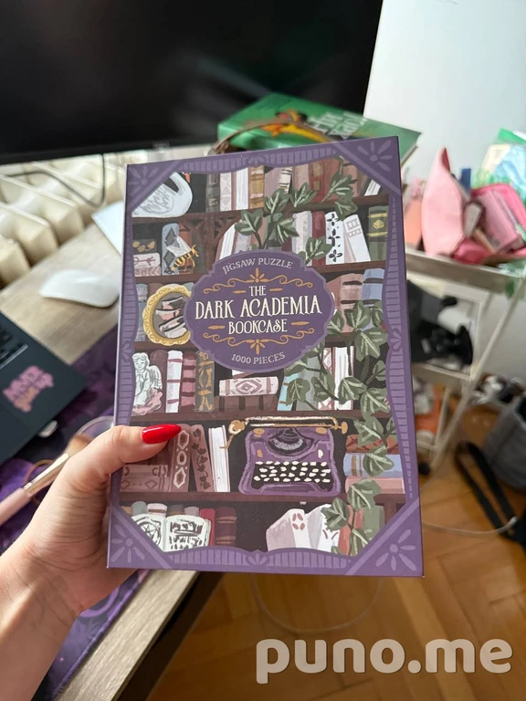 Пазл «книжный шкаф»