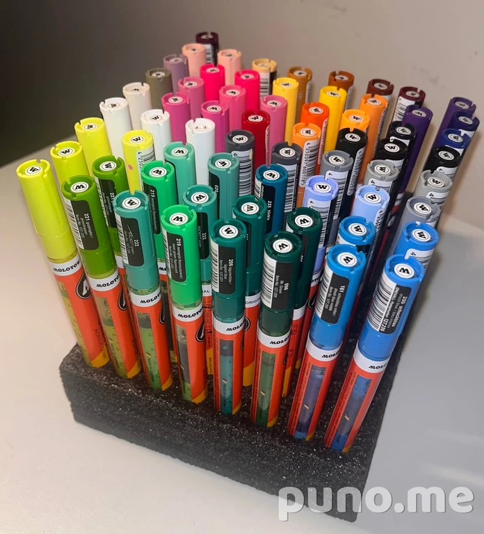 Набор акриловых маркеров Molotow One4All