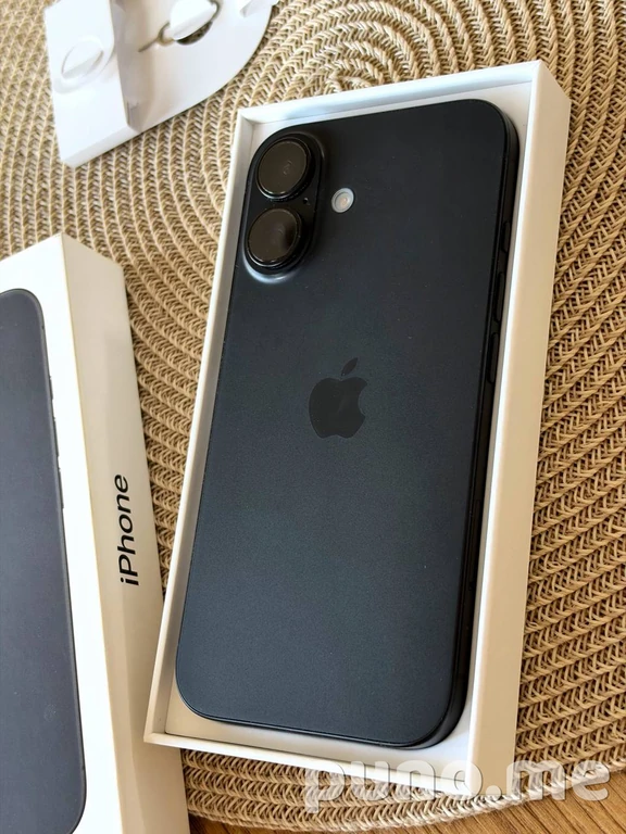 iPhone 16 Black, 256 GB