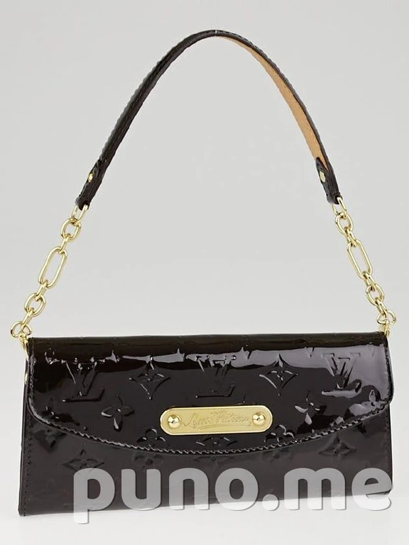 Louis Vuitton Amarante Monogram Vernis Sunset Boulevard Bag