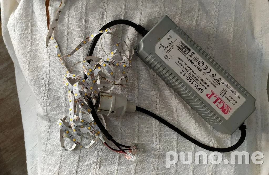 Блок питания с LED лентой